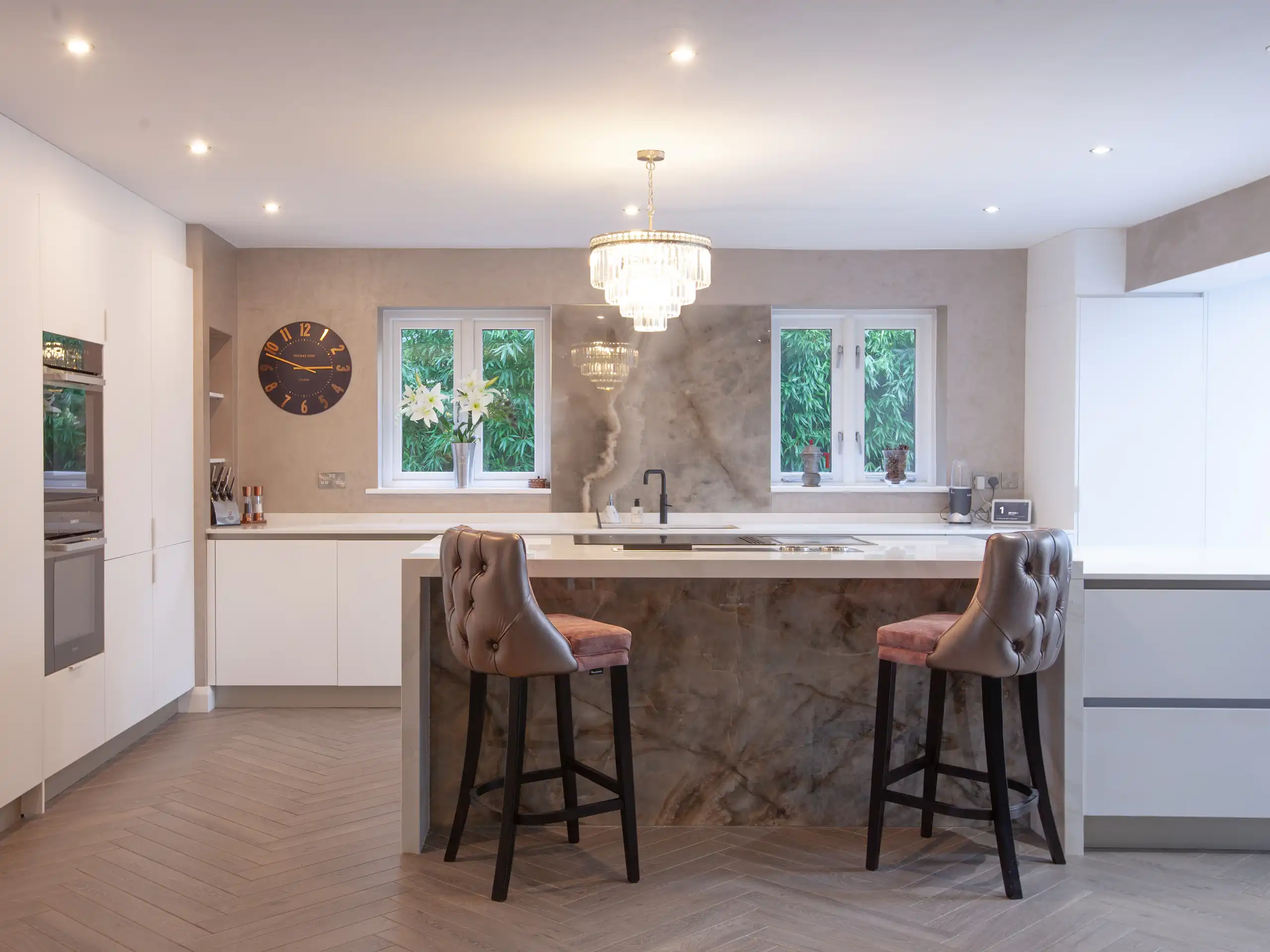 Open Plan Luxury Kitchen and Dining in Alderley Edge