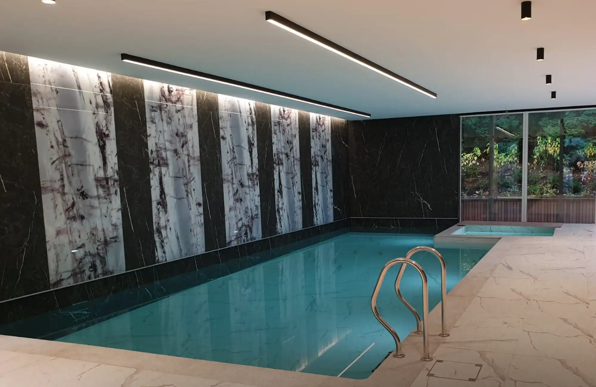 Swimming Pool and Jacuzzi - Bowdon, Cheshire